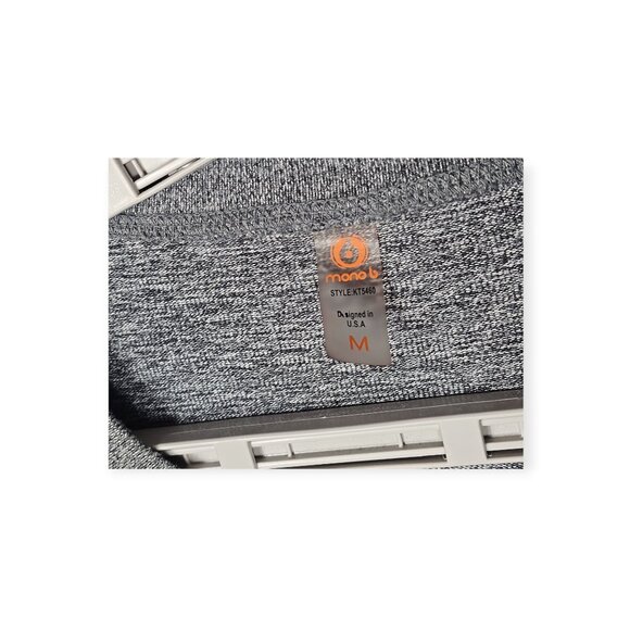 Mono B Lounge Shorts & Dolman Top Set M Brushed Gray - Picture 11 of 12